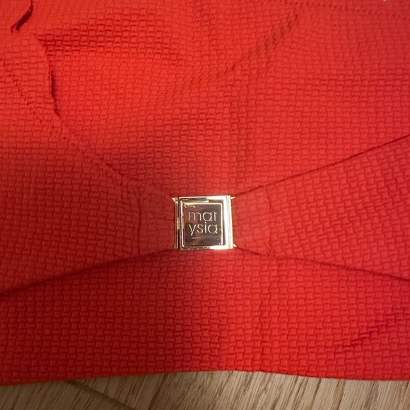 MARYSIA Santa Barbara Textured One Shoulder Bikini Set Size XS - Picture 5 of 6